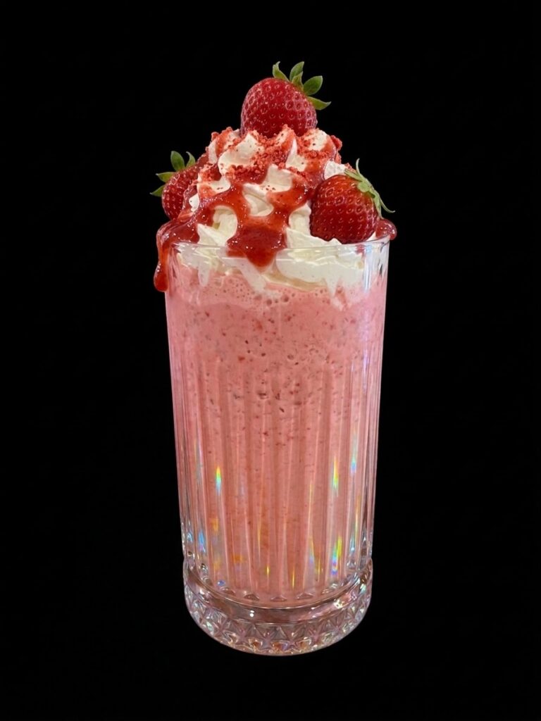 Çilekli Milkshake