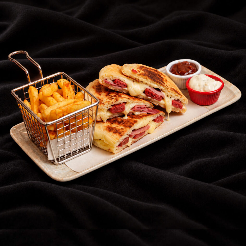 Karışık Bazlama Tost